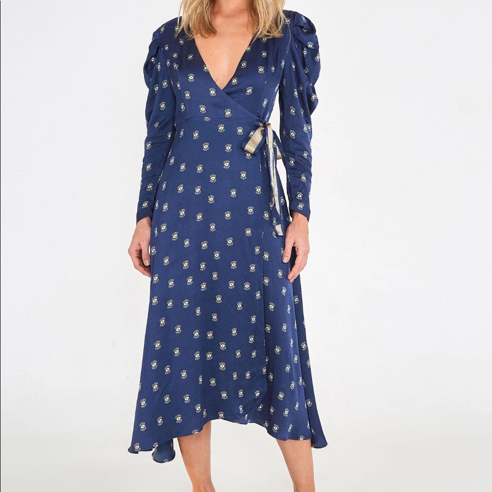 Anthropology- Farm Rio- Wrap Dress